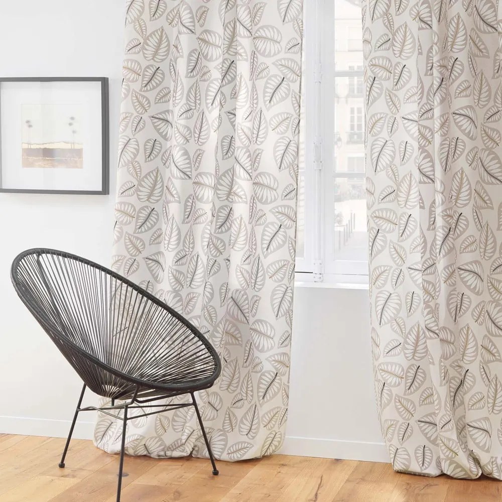 Bézs függöny 140x260 cm Alma – douceur d'intérieur