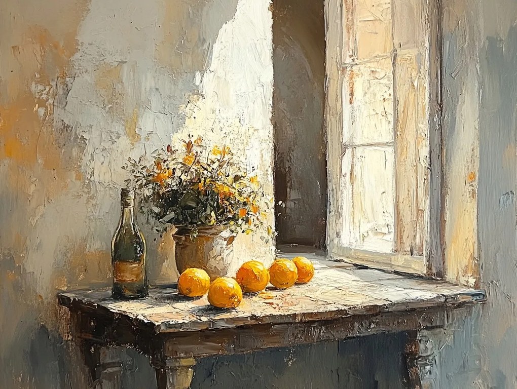 Vászonkép Canvas Építészet Dél Ablak Bor Narancs 80x60