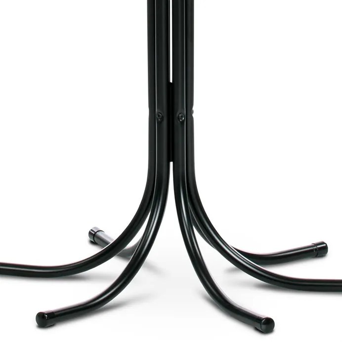 Fém Állófogas Fekete Színben. Magassága: 188 cm 83707-06