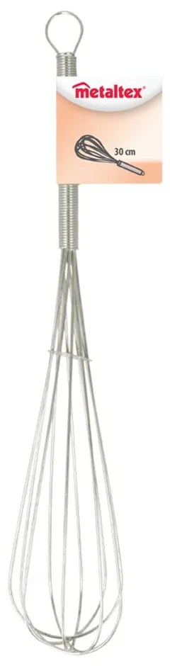 French rozsdamentes acél habverő, hossz 30 cm - Metaltex