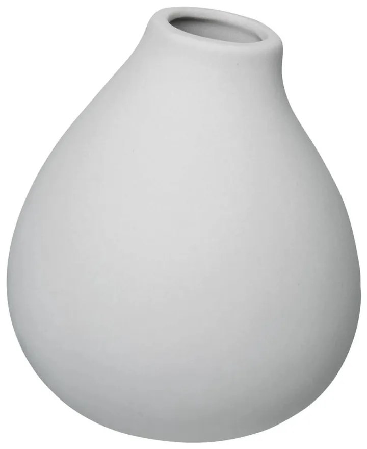Világosszürke porcelán váza készlet 3 db-os (magasság 9 cm) Nona – Blomus
