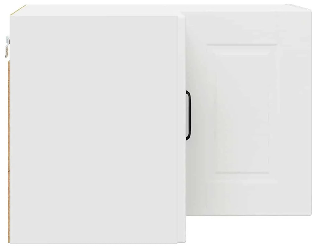 vidaXL Konyhaszekrény polcokkal ajtóval Fehér 57 x 57 x 40 cm Faanyag