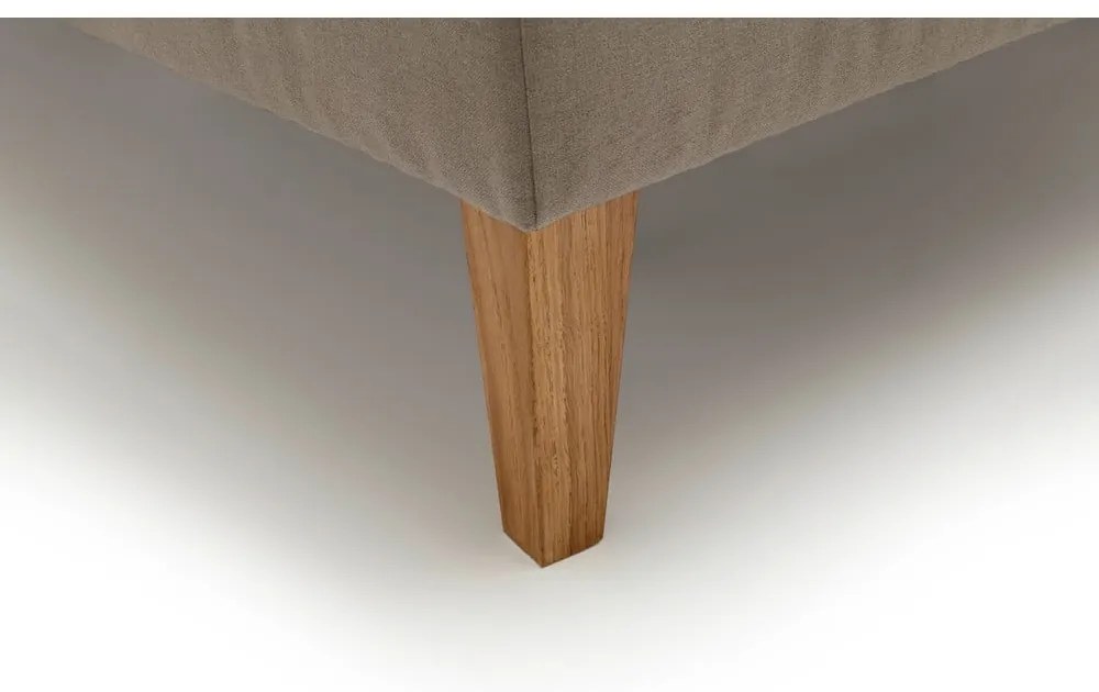 Bézs boxspring ágy 160x200 cm Stockholm – Meise Möbel