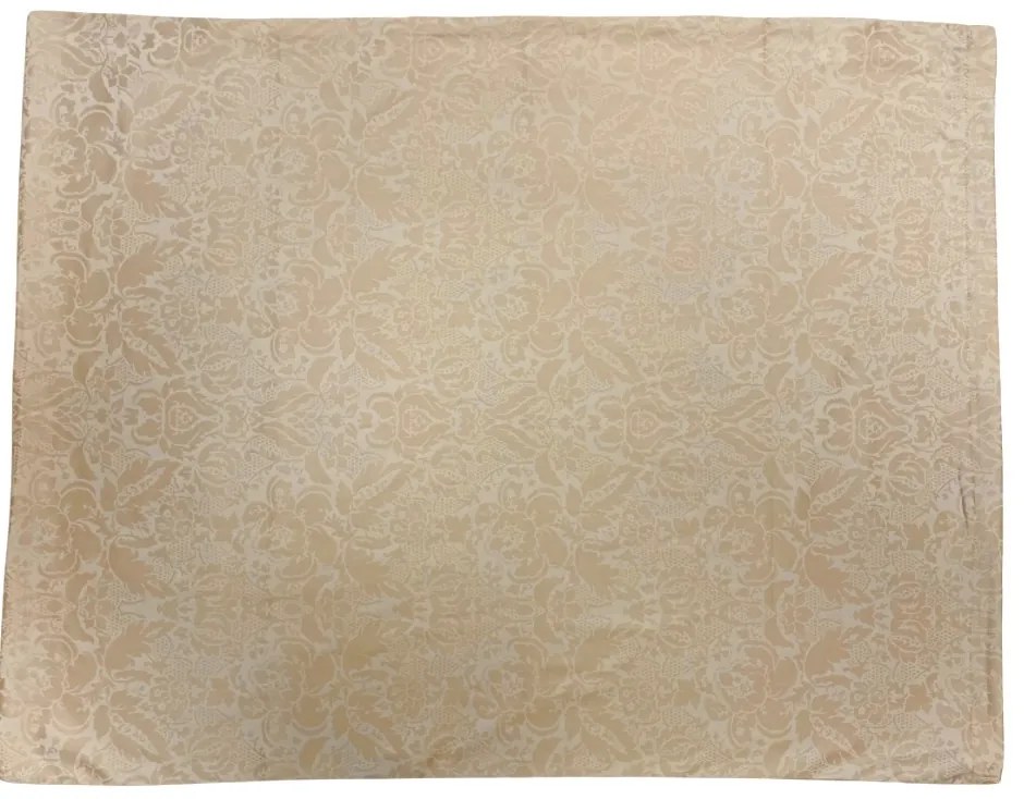 Ágynemű  pamut szatén Carmen krém TiaHome - 1x Párna 90x70cm, 1x Paplan 140x200cm