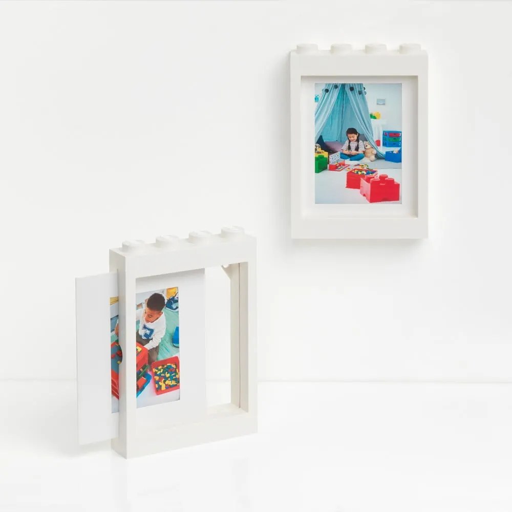 Fehér képkeret, 19,3 x 26,8 cm - LEGO®
