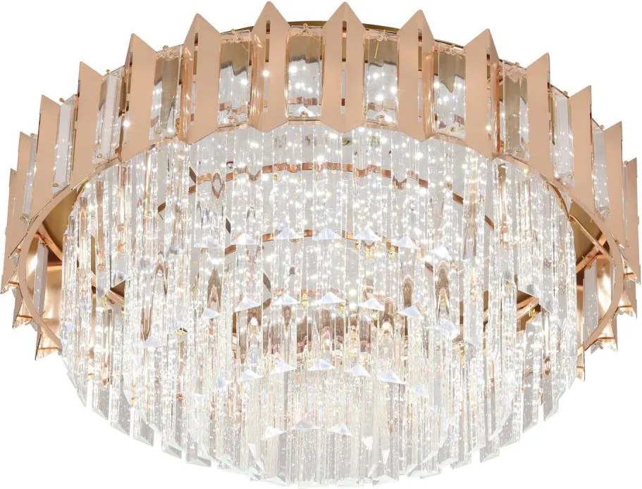 Brilagi - SPECTRA mennyezeti lámpa 5xE14/40W/230V Ø 48 cm arany