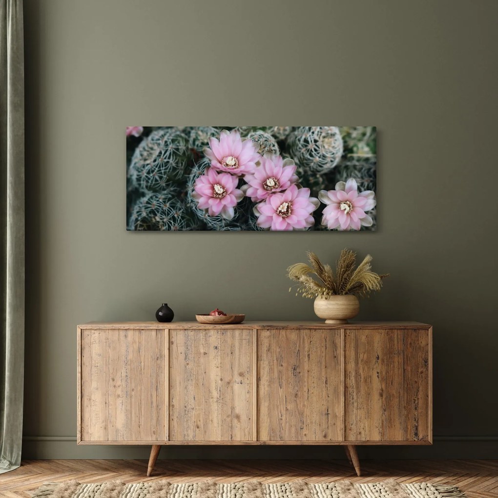 Kaktusz virágának képe (120x50 cm)