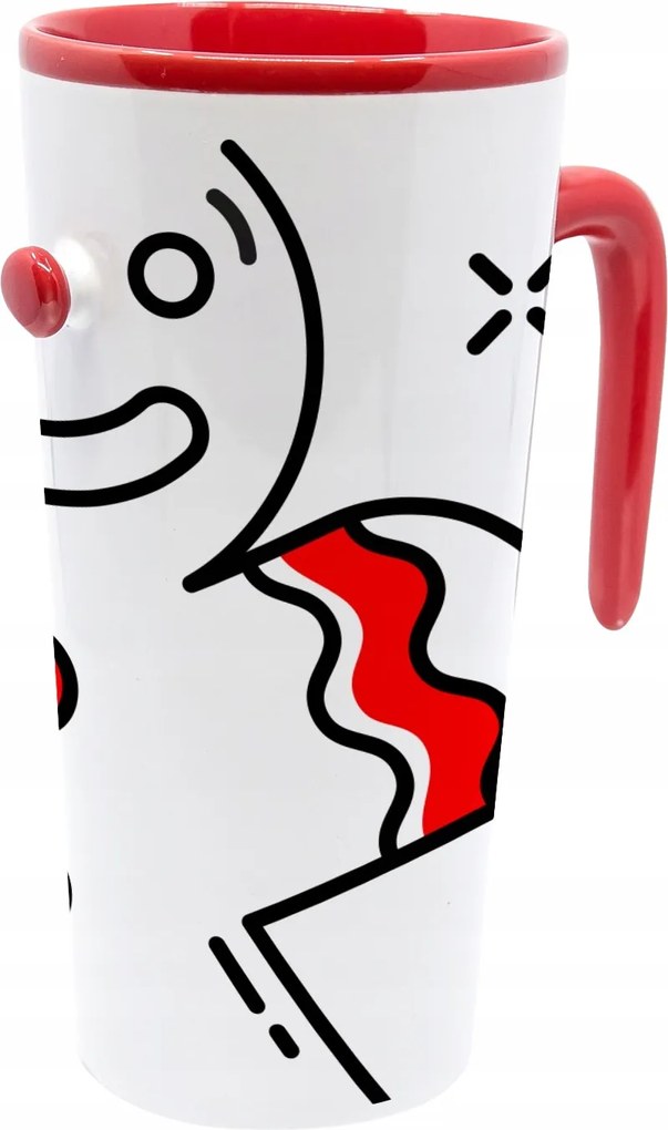 Karácsonyi 3D Mézeskalács Bögre, Karácsonyi Ajándék Karácsonyra, Karácsonyra