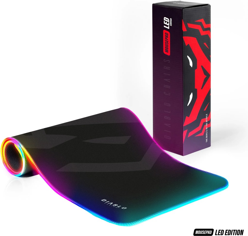 Gamer egérpad LED