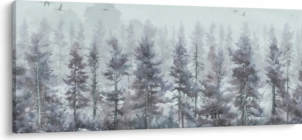 Kép - Fenyőerdő II., akvárium (120x50 cm)