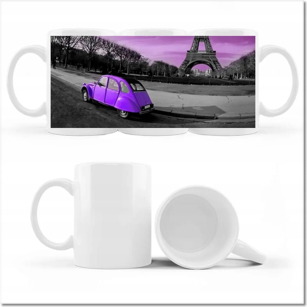 Citroen Lila fényképes bögre