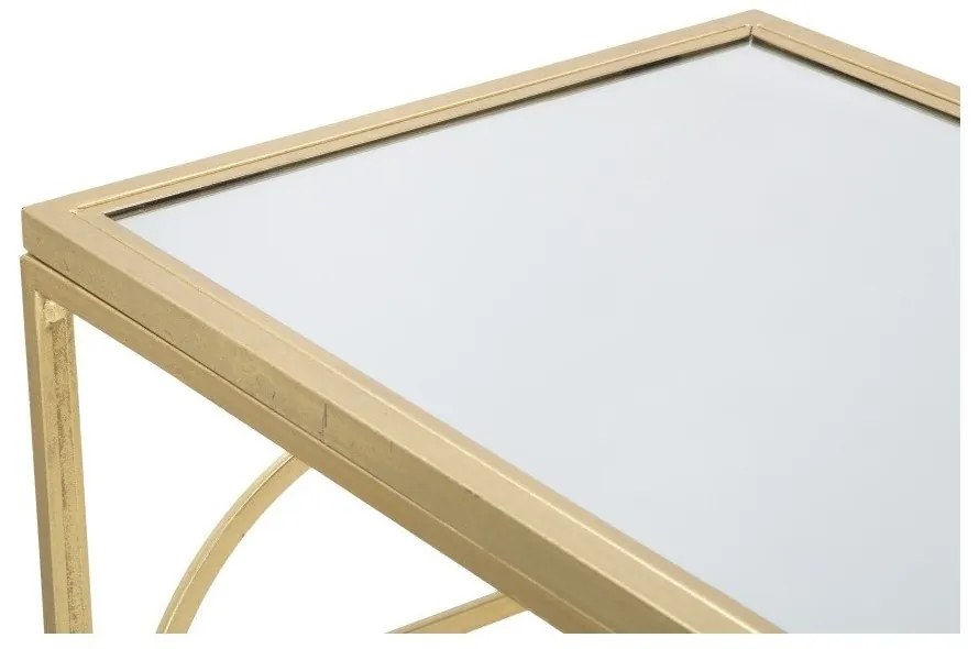 Aranyszínű konzolasztal 41x120 cm Marie – Mauro Ferretti