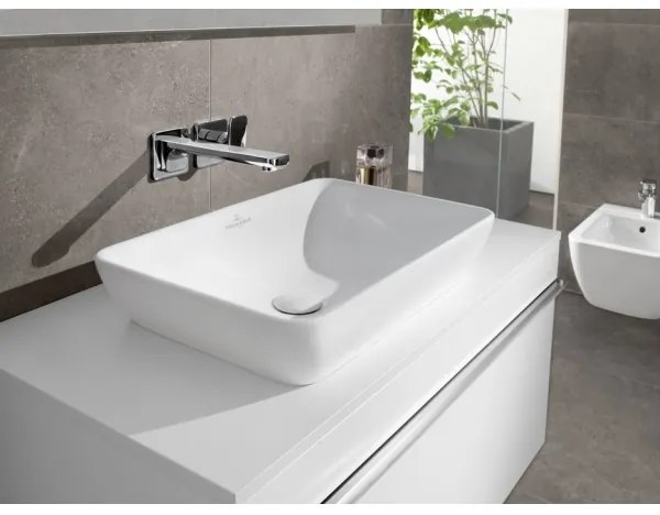 Villeroy & Boch 411355R1 - Ráépíthető mosdó VENTICELLO 55,5x36 cm kerámia/fehér