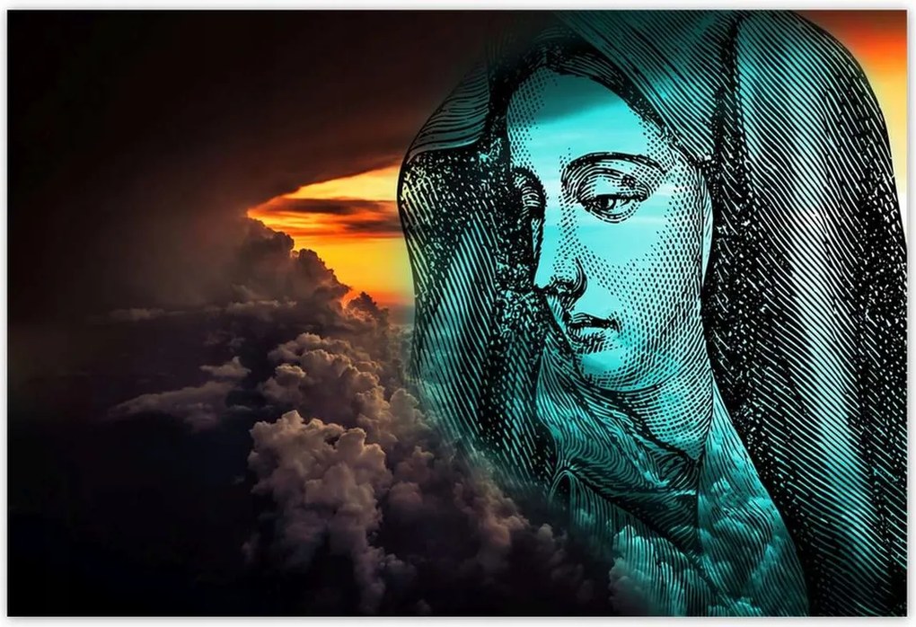 Poszterek 200x135 Szűz Mária Mennyország