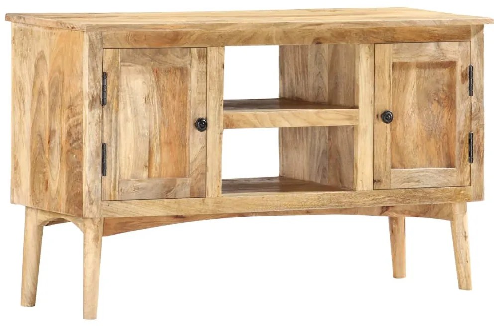 tömör mangófa tálalószekrény 100 x 35 x 60 cm