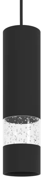 Eglo 39706 - LED Csillár zsinóron BERNABETA 5xGU10/4,6W/230V fekete