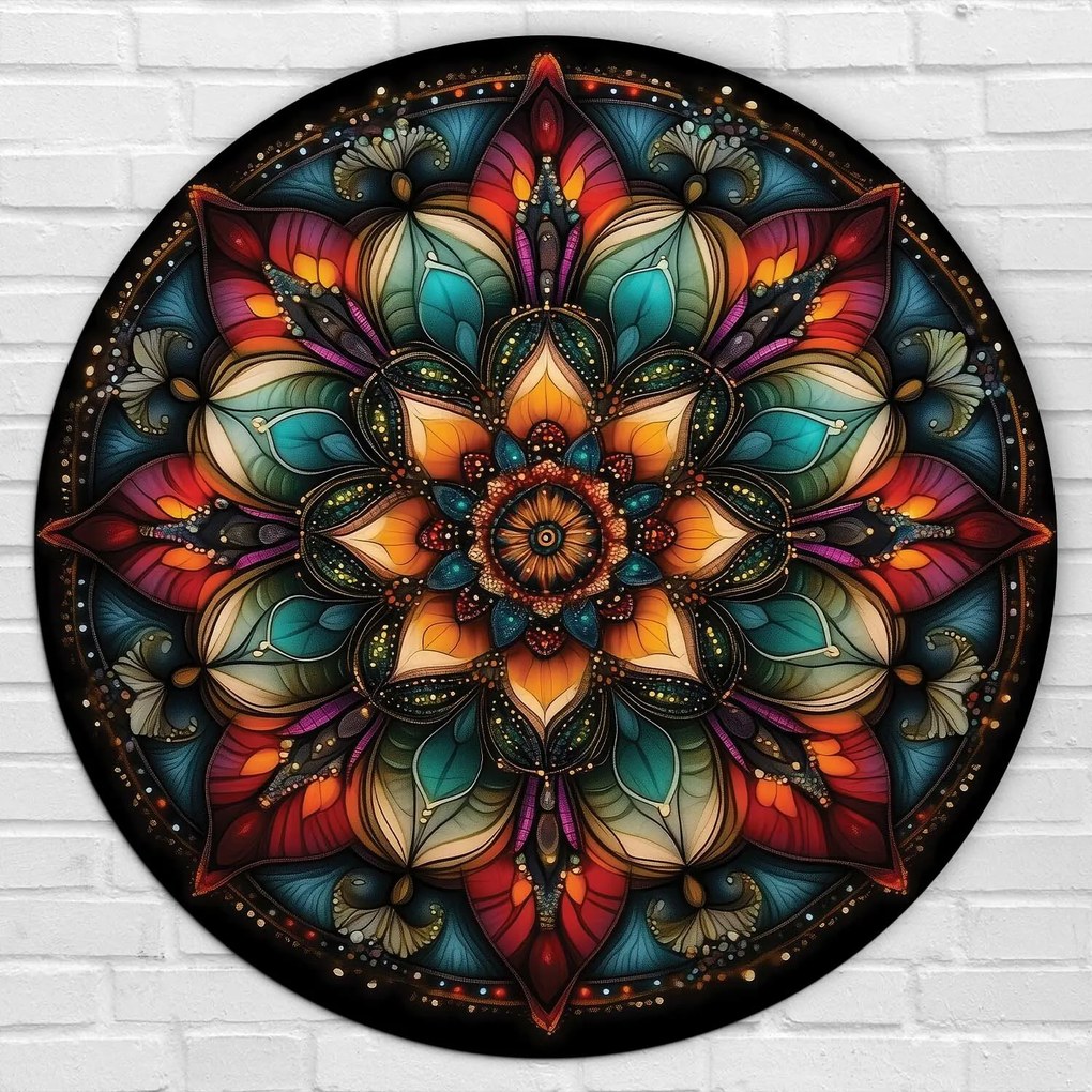 DUBLEZ | Színes kép - Fény Mandala