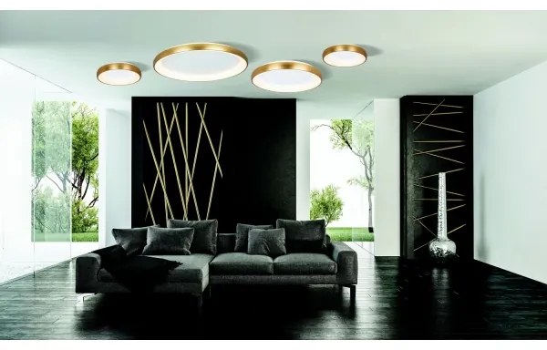 Zambelis 2042 - LED Dimmelhető mennyezeti lámpa LED/30W/230V átm. 40 cm arany