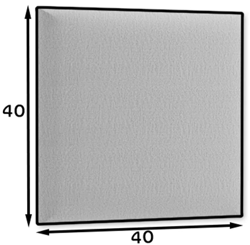 Kárpitozott falipanel QUADRATTA 40x40 cm - több színben Szín: Világosbarna