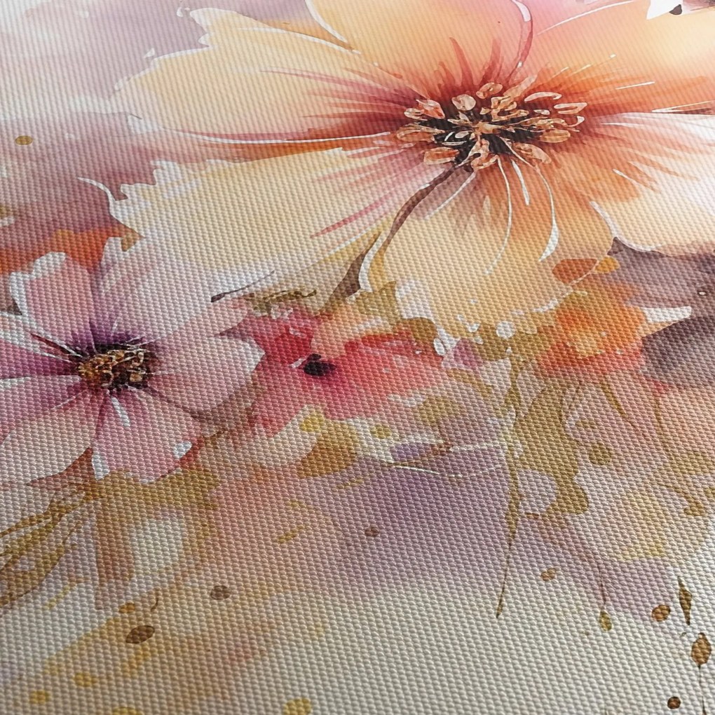 Kép - Virágok (120x50 cm)