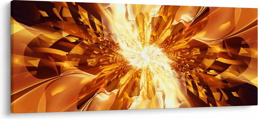 Kép - Absztrakció (120x50 cm)