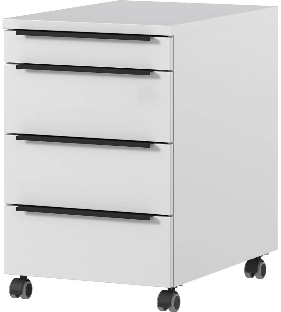 Világosszürke szekrény 42x63x60 cm Mailand – Germania