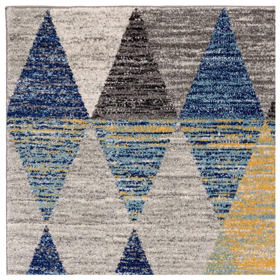 Kék szőnyeg 200x290 cm Muse Harlequin Blue – Asiatic Carpets
