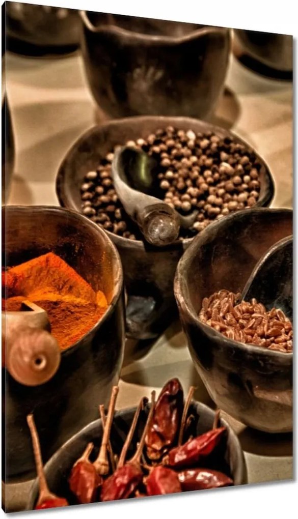 Festmények 80x120 A világ fűszerei