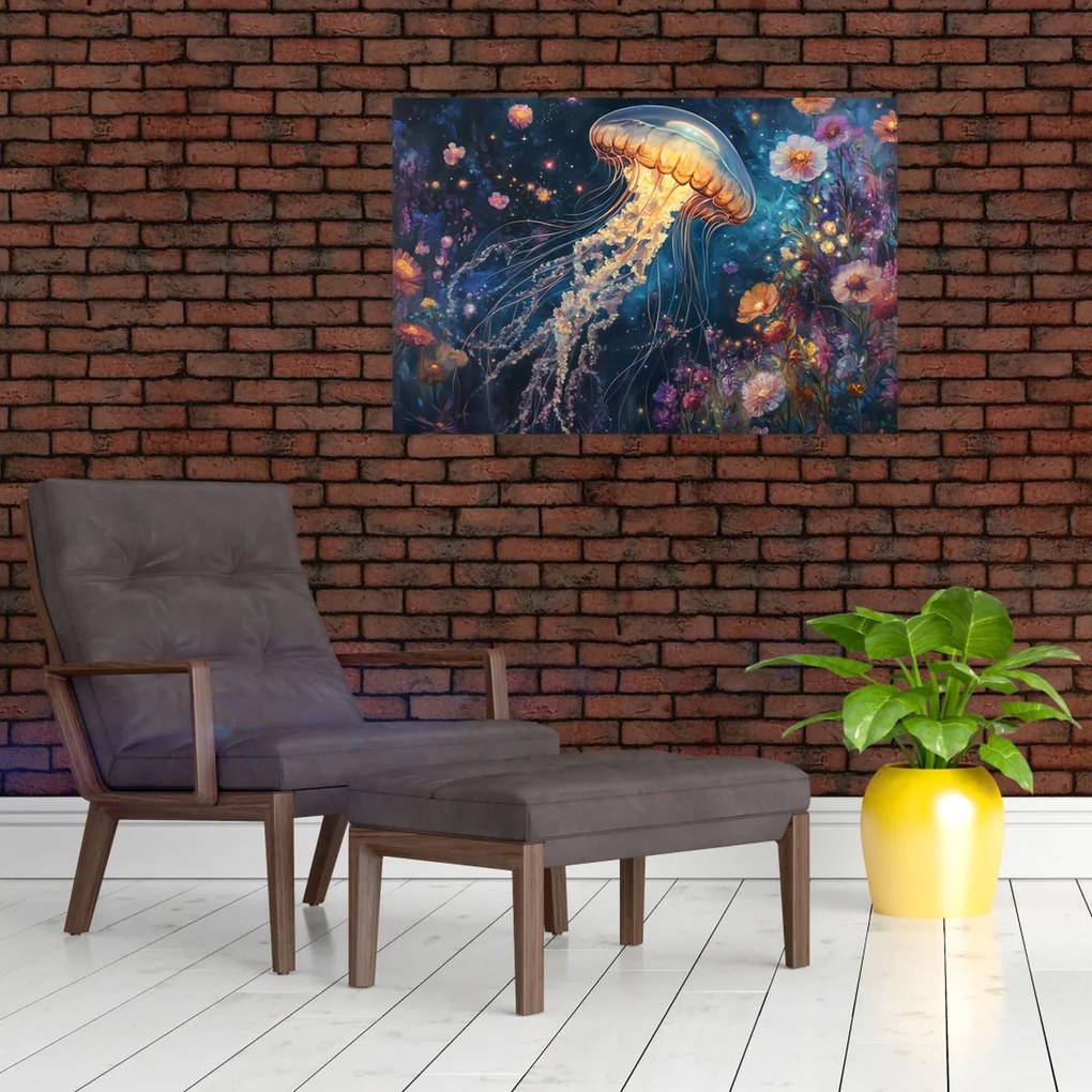 Kép - Varázslatos medúza (90x60 cm)
