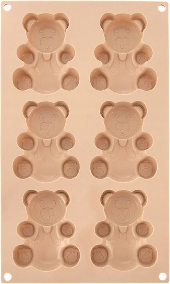 Szilikon keksz forma Muffin mackók