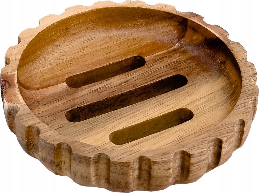 Nimco Akaya fa szappantartó mosogatóhoz akácból, tartós fából Ak 59_