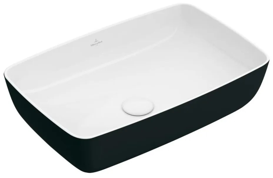 Villeroy & Boch 417258BCT8 - ARTIS pultba ültethető mosdó 58x38,5 cm kerámia/fekete