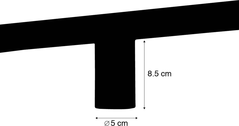 E27 foglalat sín felfüggesztéssel 1 fázisú sínhez fehér - Jeana