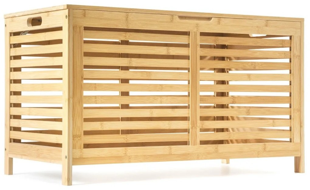 G21 tárolódoboz 76 x 40 x 45 cm, bambusz