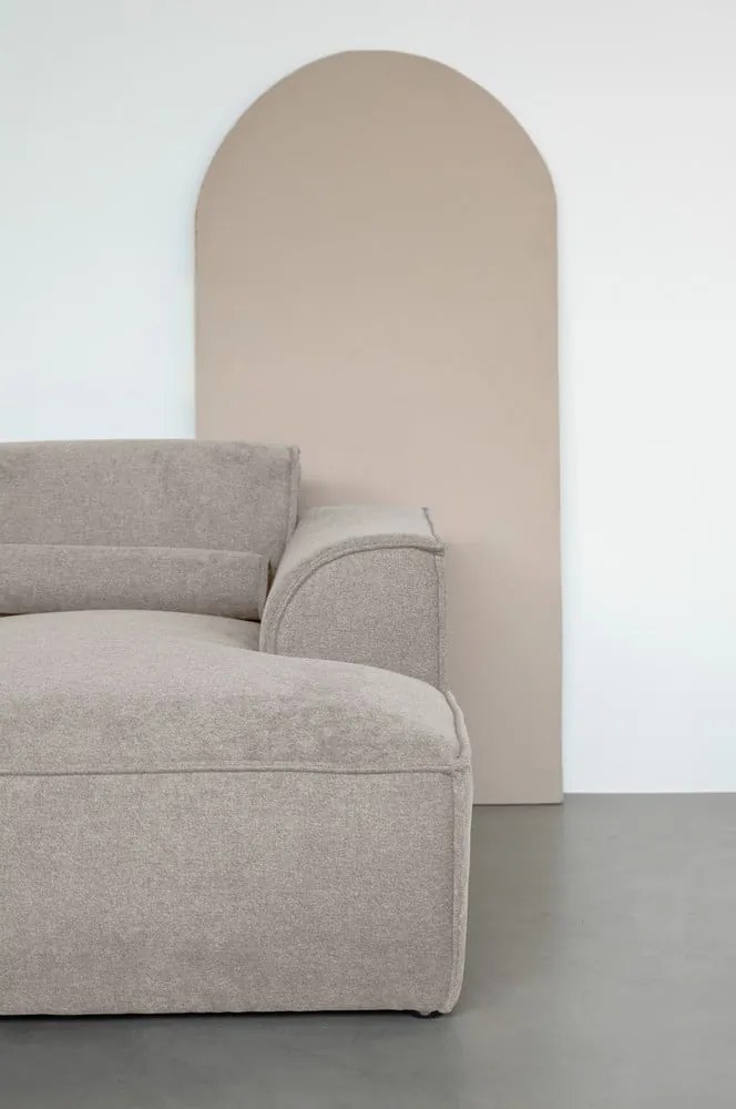Bézs kanapé modul (jobb oldali) Flex Felix – Miuform