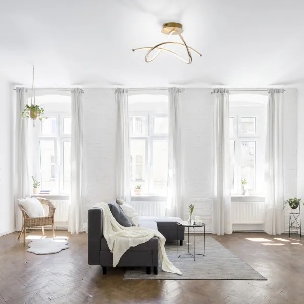 Leuchten Direkt 15441-12 - LED Felületre szerelhető csillár VIOLETTA LED/26W/230V