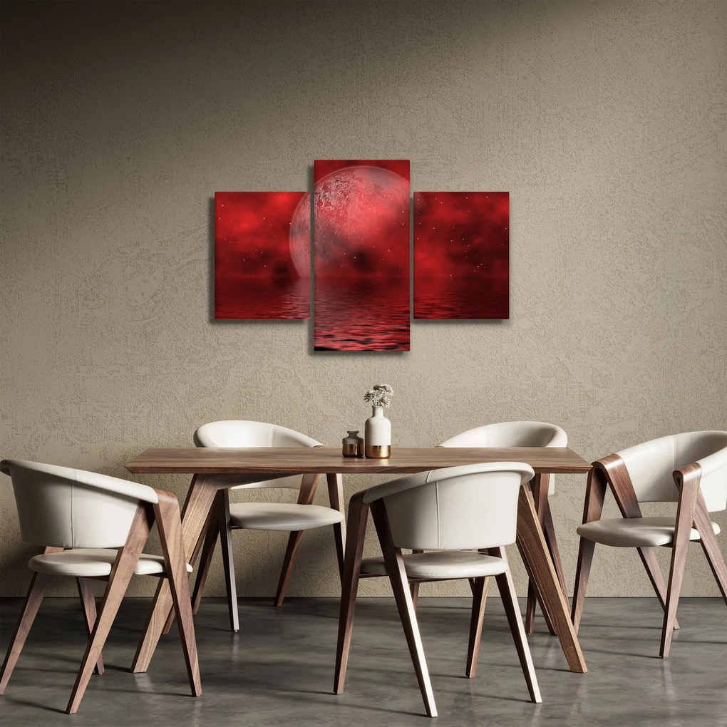 Kép - Hold a felszínen (90x60 cm)