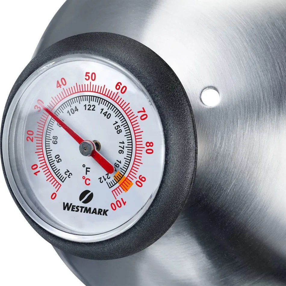 Westmark BRASILIA PLUS teáskanna hattyúnyakkal és hőmérővel, 800 ml