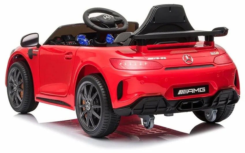 Baby Mix Mercedes-Benz, GTR-S AMG gyerek elektromos autó, piros