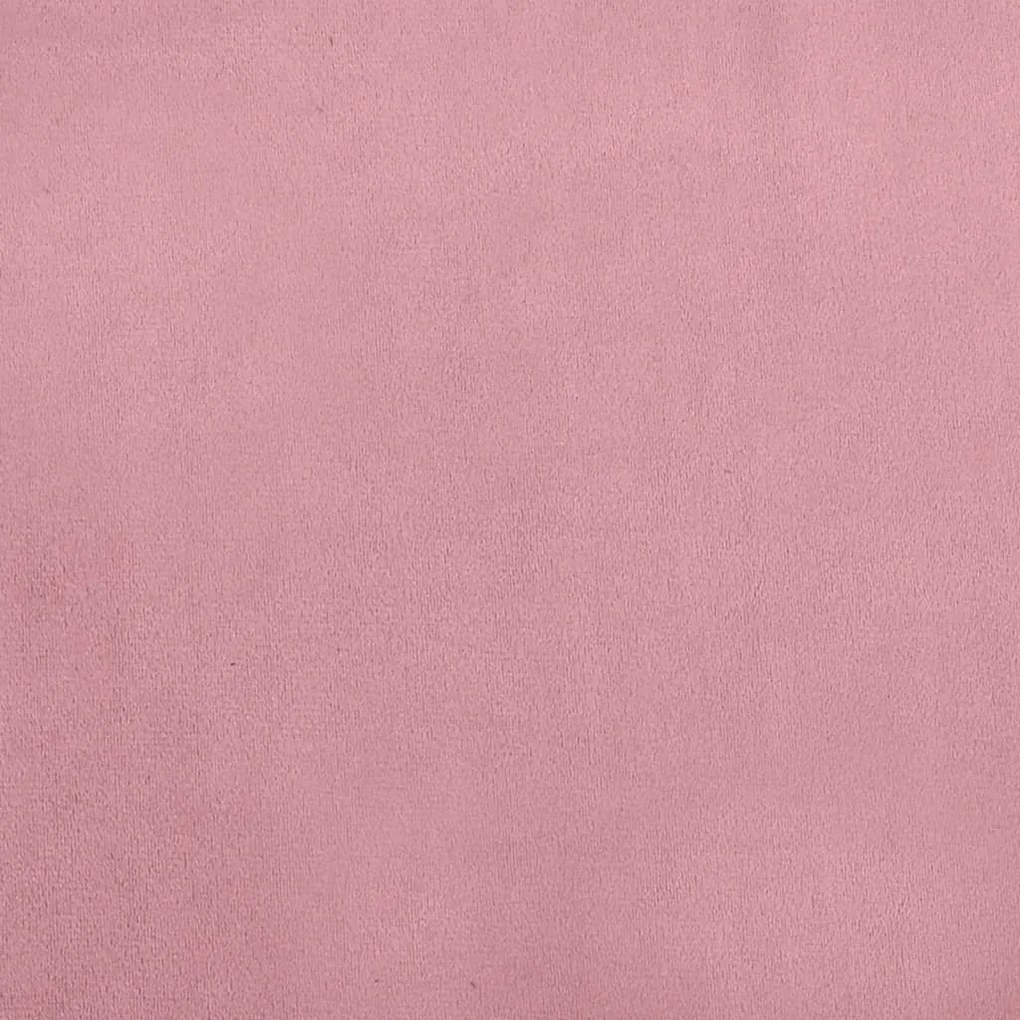 rózsaszín gyerek bársonykanapé 70 x 45 x 33 cm