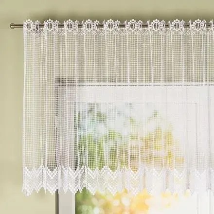 Irigy Hónaljmirigy függöny gipiura oszlop 0,5m csipke elegáns áttört 70cm