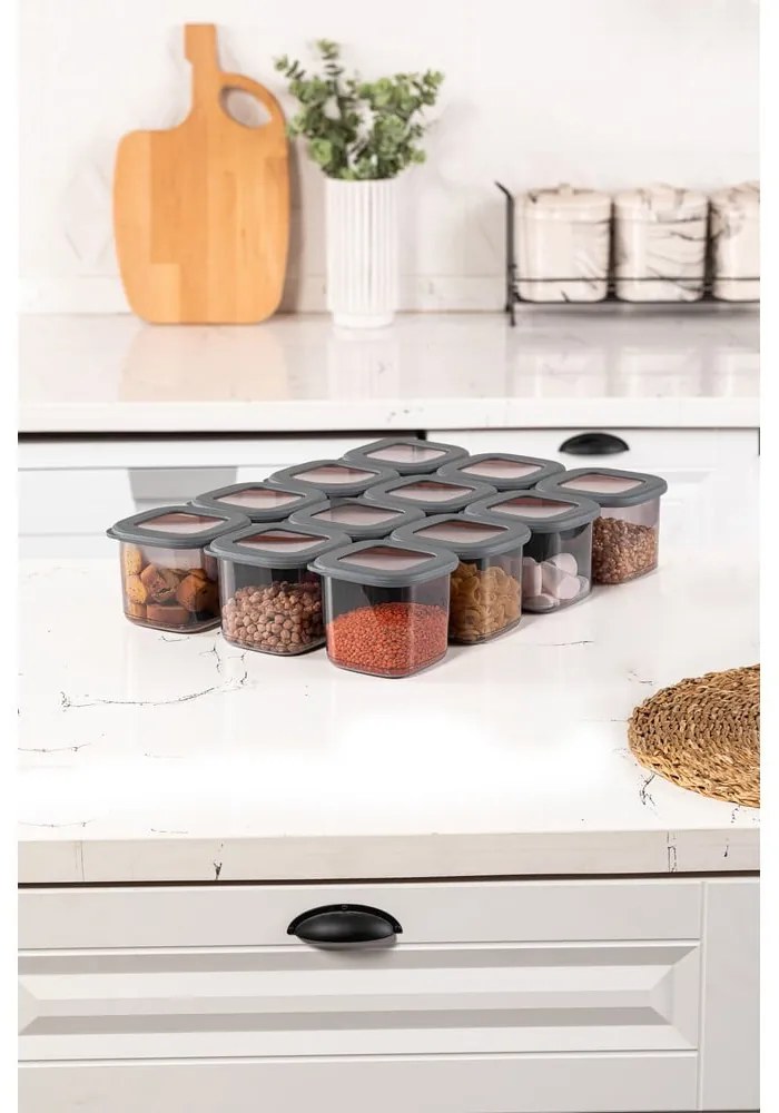 Élelmiszertartó doboz szett 12 db-os Fresco – Hermia