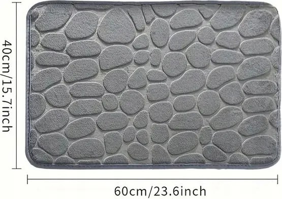 Highlife korall plüss fürdőszobaszőnyeg