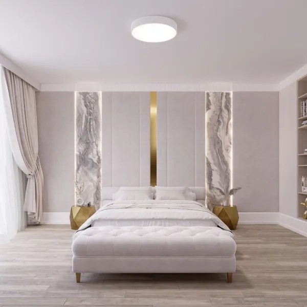 CLEO LED mennyezeti lámpa 69W, 230V, 3000K, 50 cm, fehér