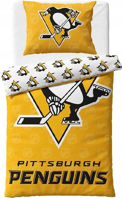 Pittsburgh Penguins Nhl Shields ágyneműhuzat