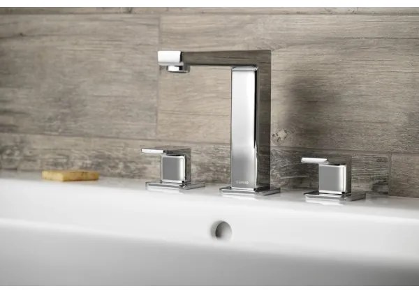 Sapho - TURSI háromlyukú mosdócsaptelep, fényes króm