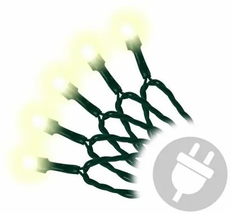 NEXOS Fényfüzér 20 m 200 MAXI LED meleg fehér