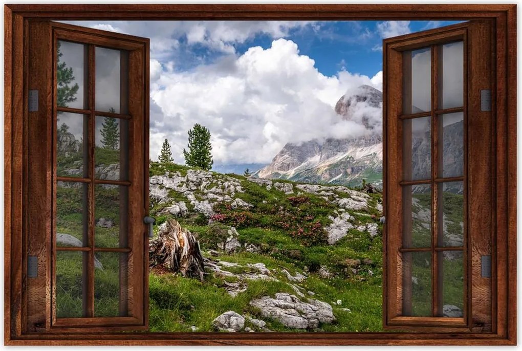 Poszterek 120x80 Hegyi kilátás Tájkép