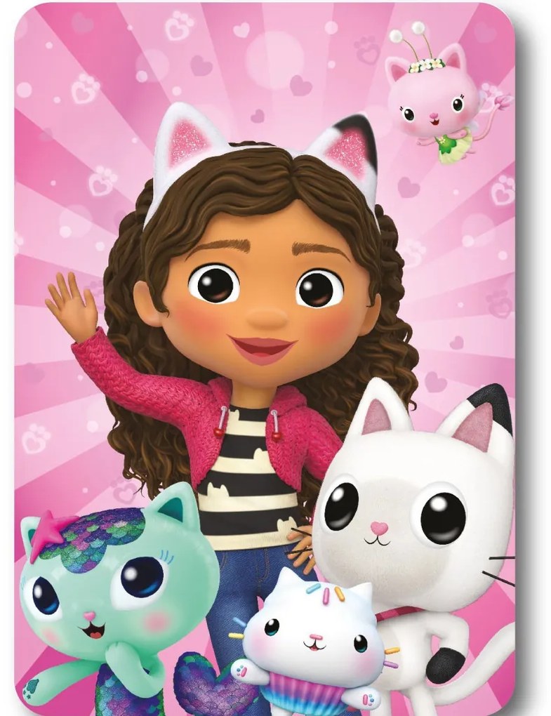 Gabi babaháza Happiness polár takaró 100x140cm