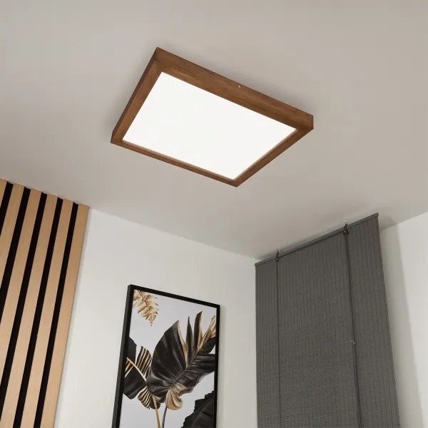 Brilagi - LED fürdőszobai lámpatest WOODY FRAME LED/50W/230V 60x60 IP44 tölgy cseresznye